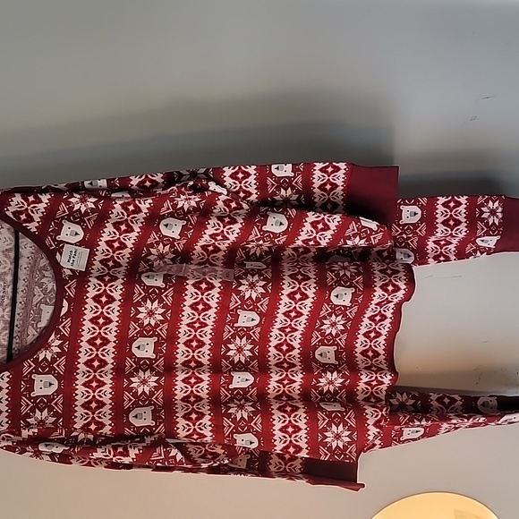 Old Navy Pajama Set "Polar Bear Red" - Picture 1 of 4
